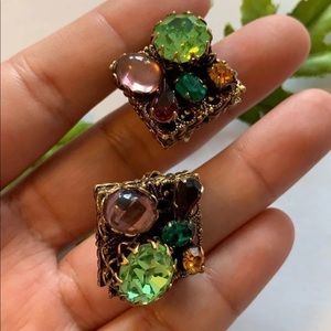 Vintage Clip on Earrings